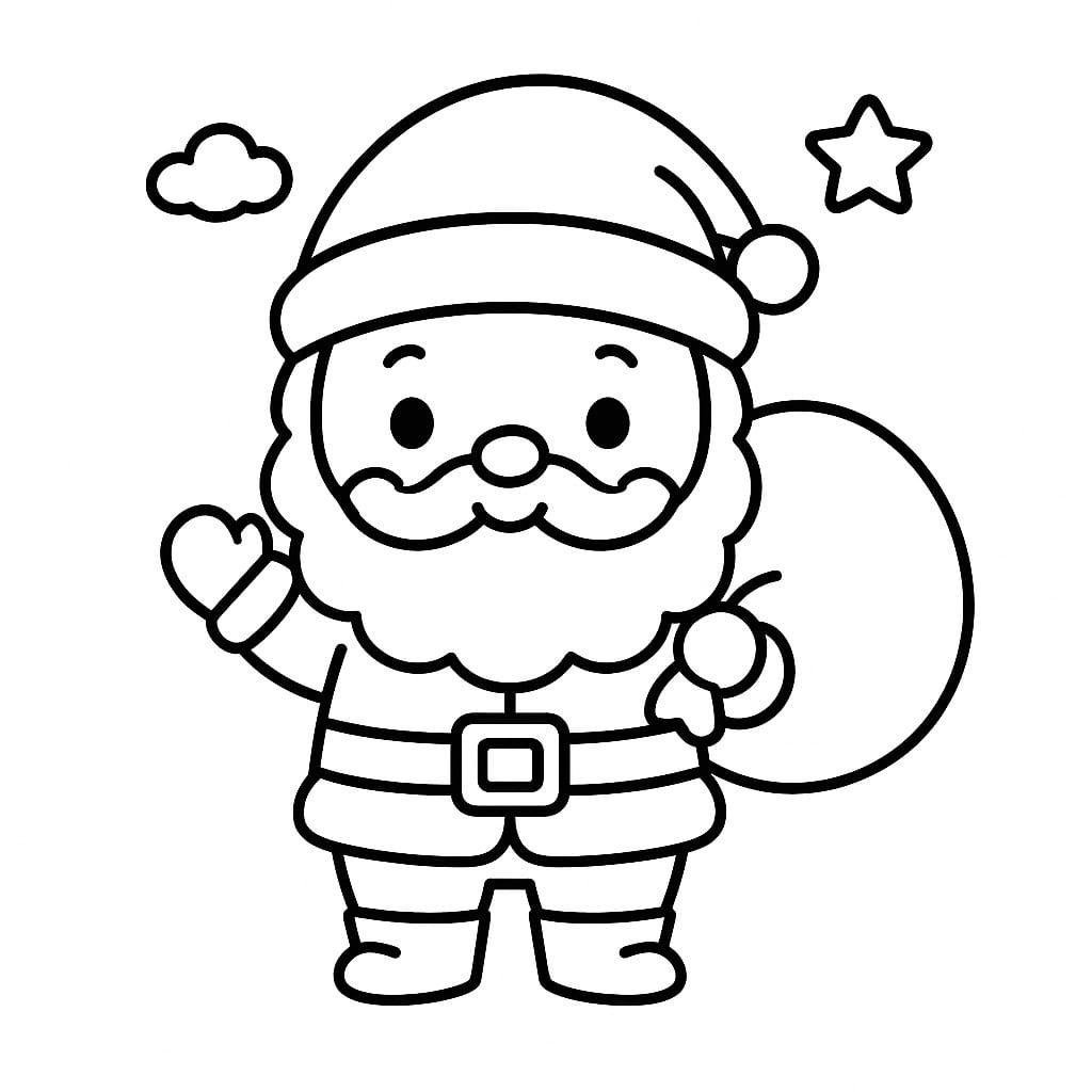 Christmas Coloring Page - Free Printable