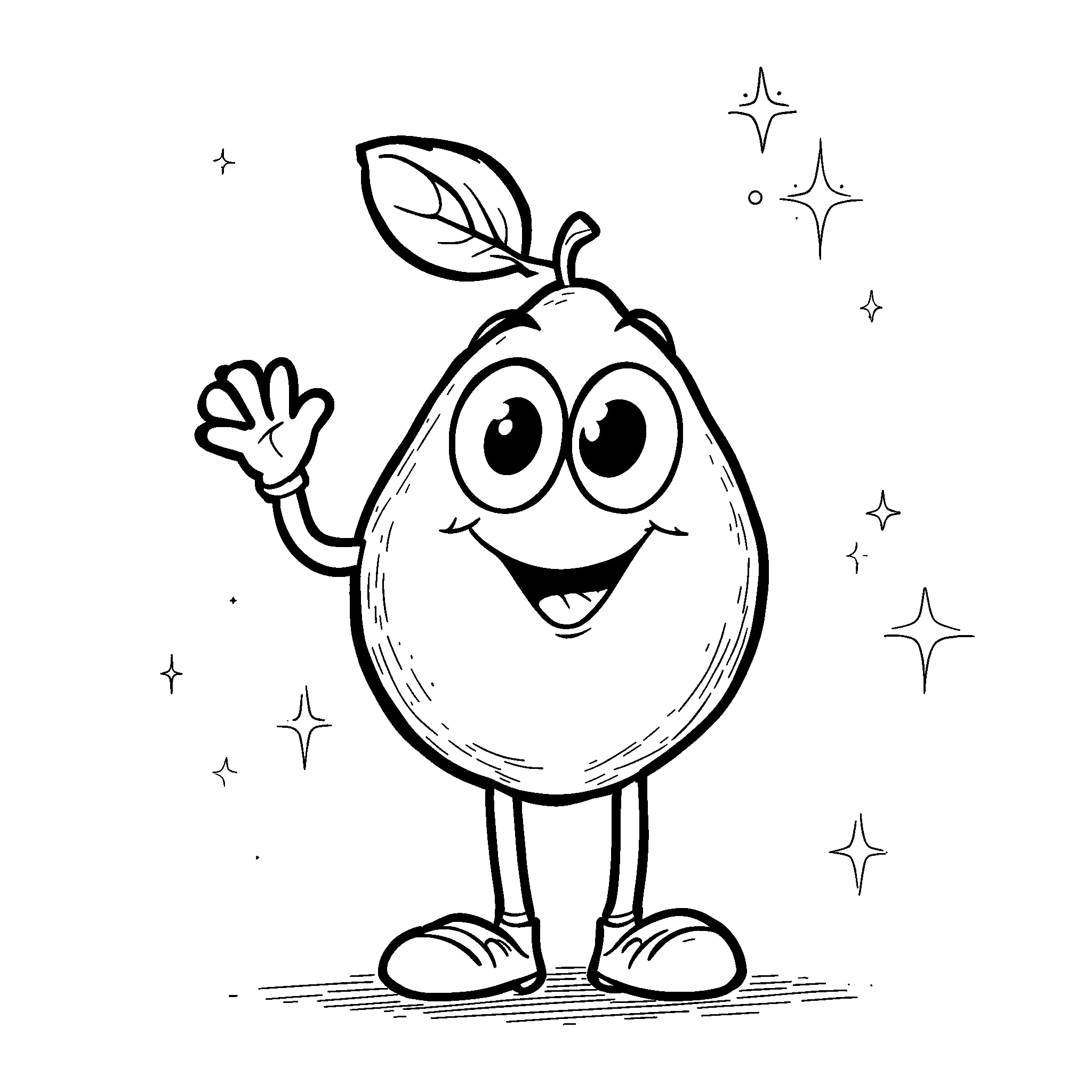 Citrus Coloring Page - Free Printable
