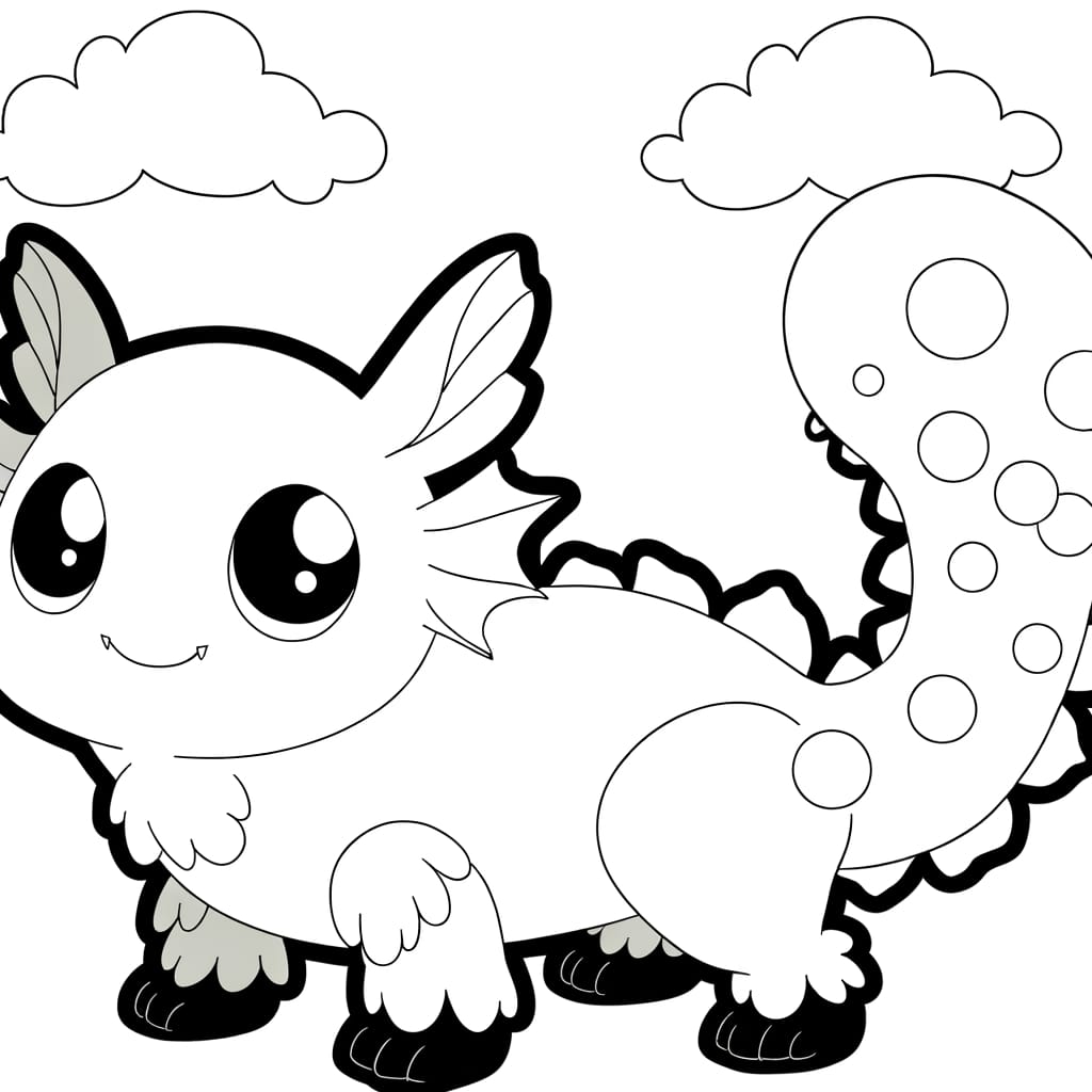 Fantasy Coloring Page - Free Printable