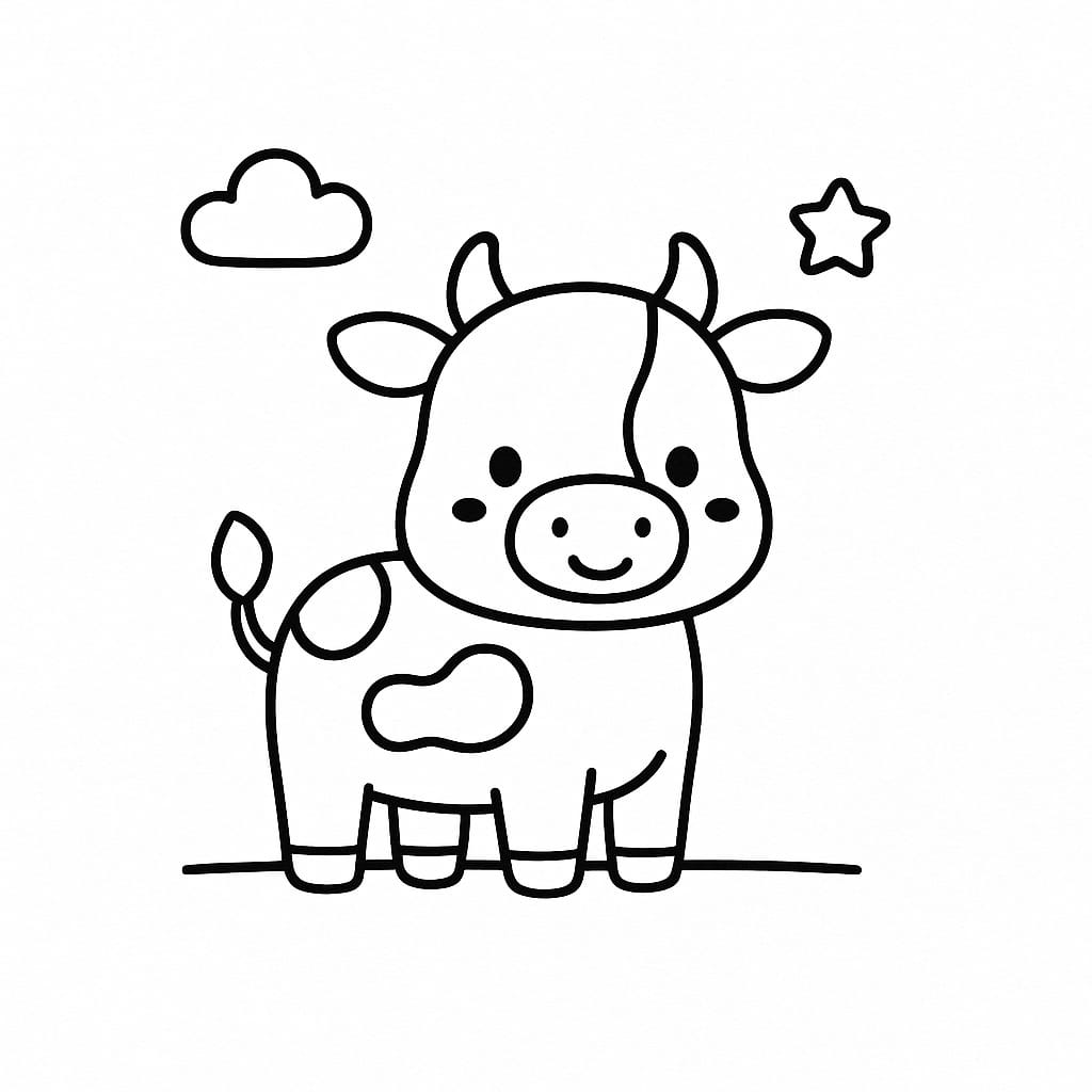 Farm Coloring Page - Free Printable
