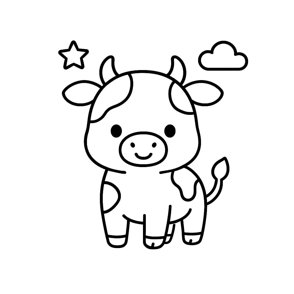 Farm Coloring Page - Free Printable