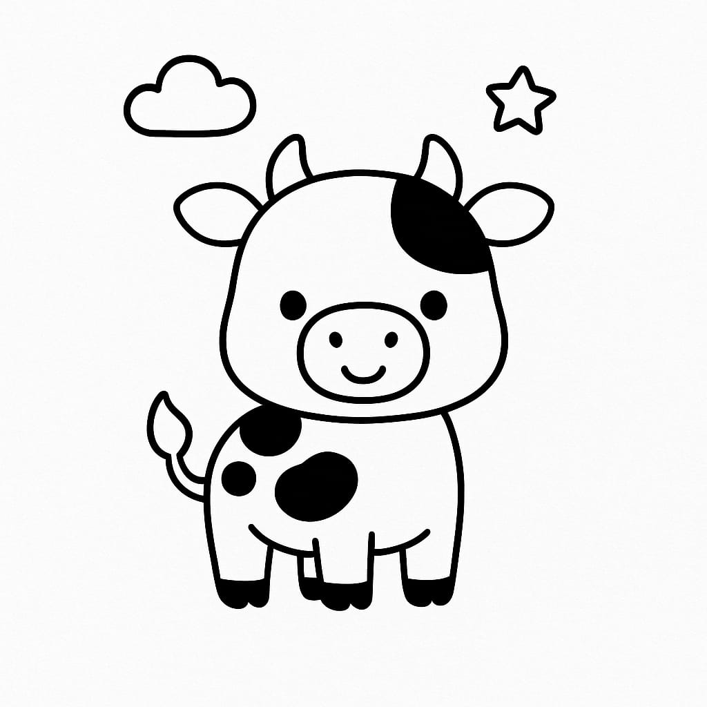 Farm Coloring Page - Free Printable