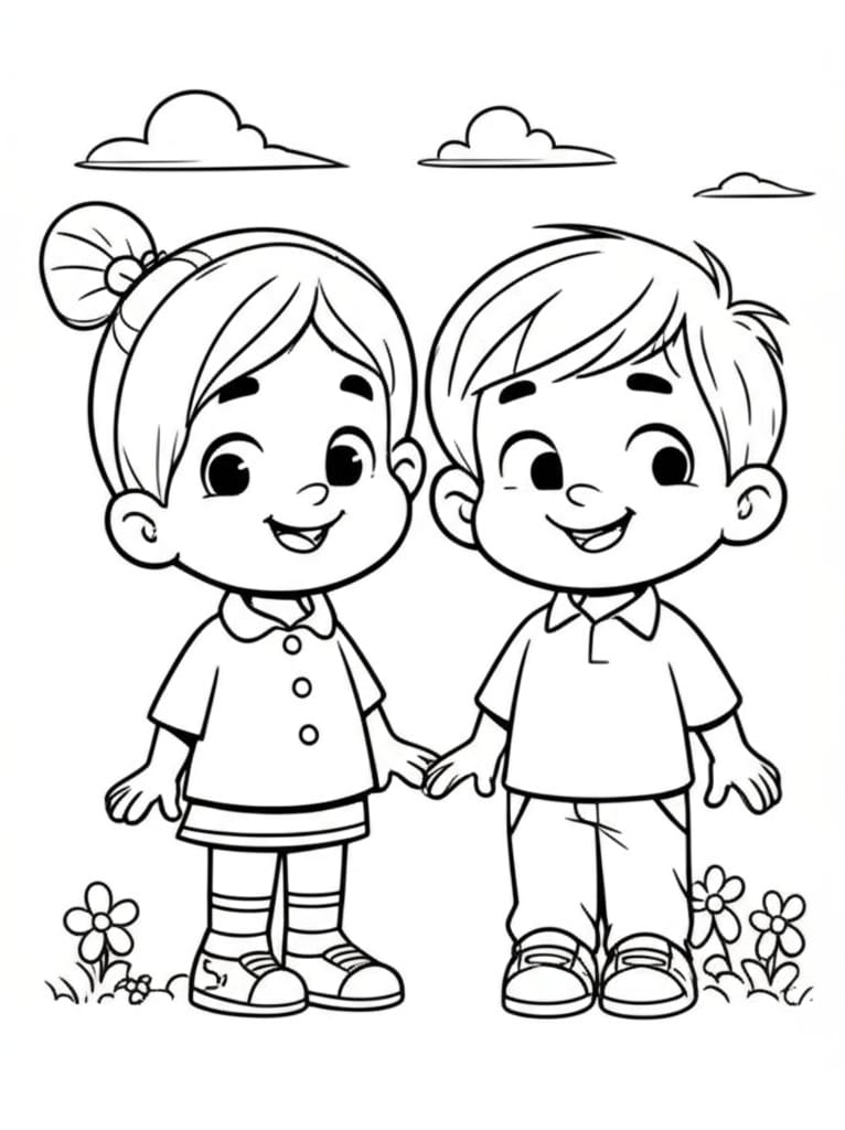 Kids to Color - Free Drawing