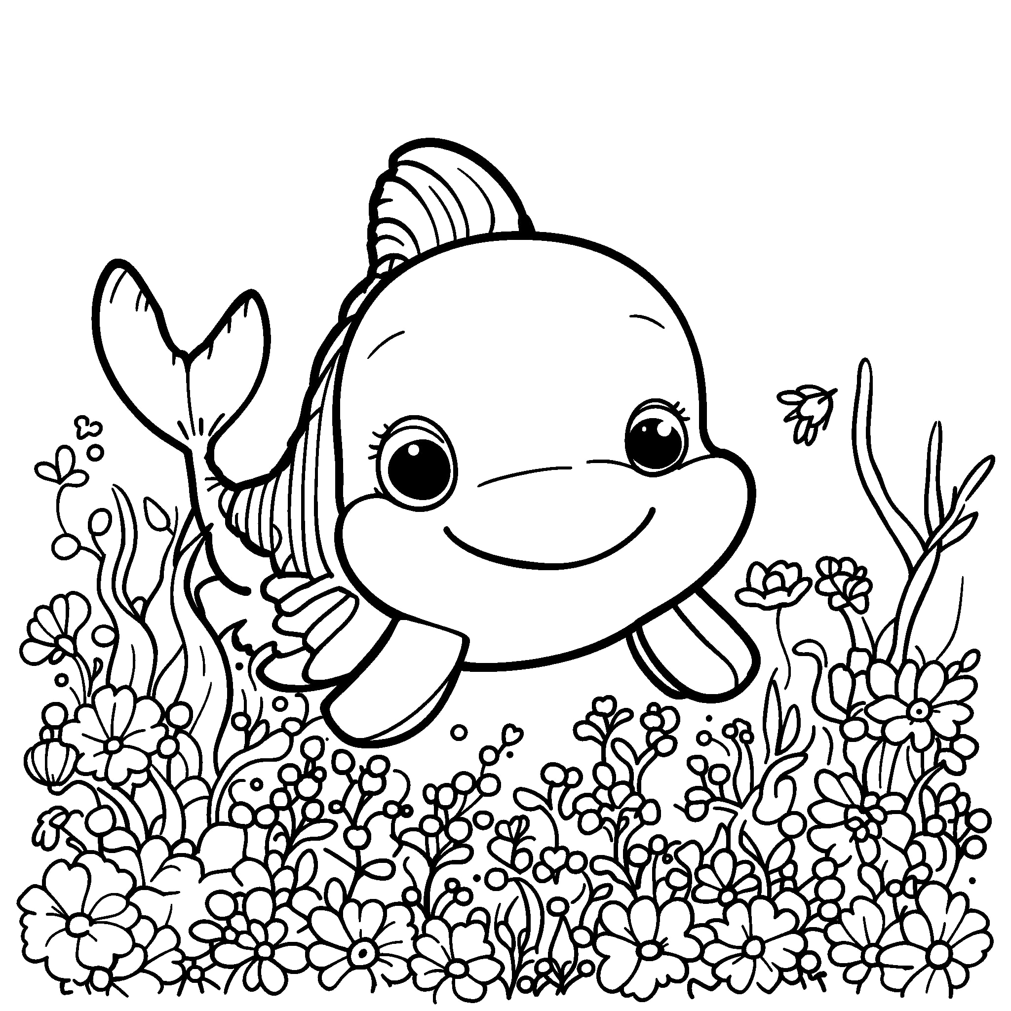 Ocean Coloring Page - Free Printable