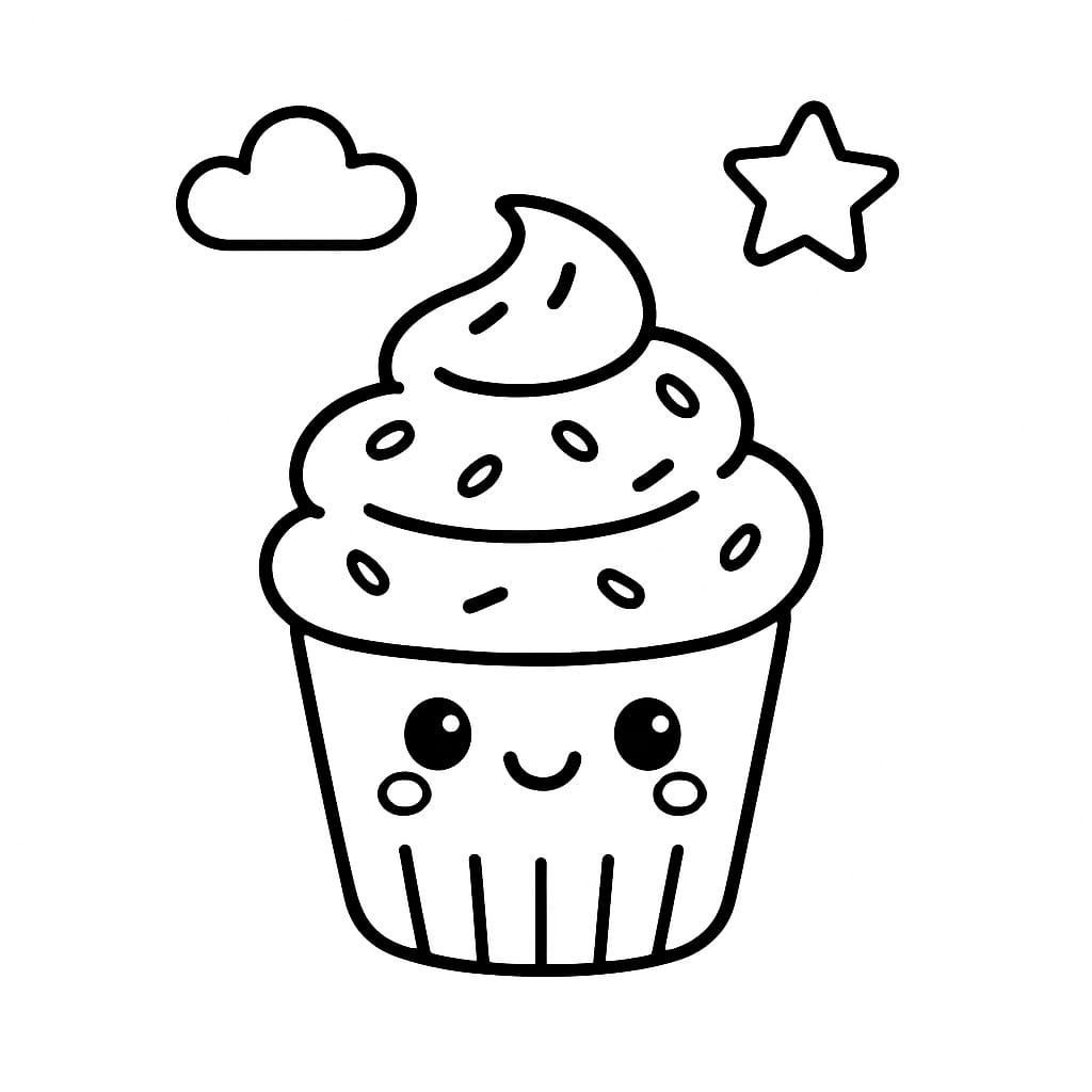 Sweet Coloring Page - Free Printable