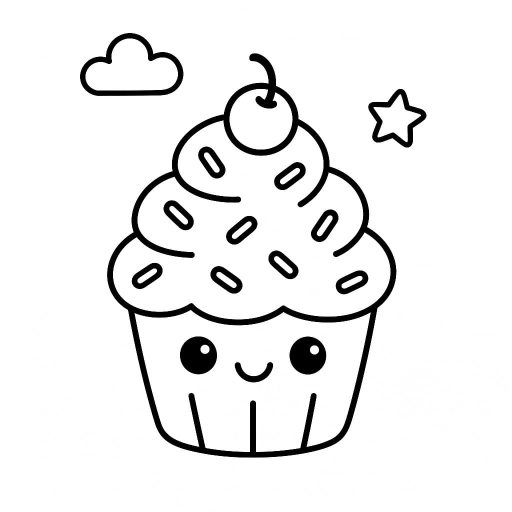 Sweet Coloring Page - Free Printable