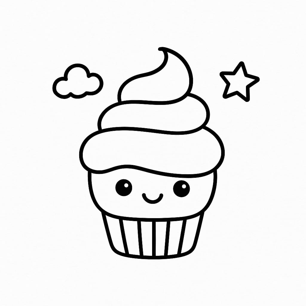Sweet Coloring Page - Free Printable