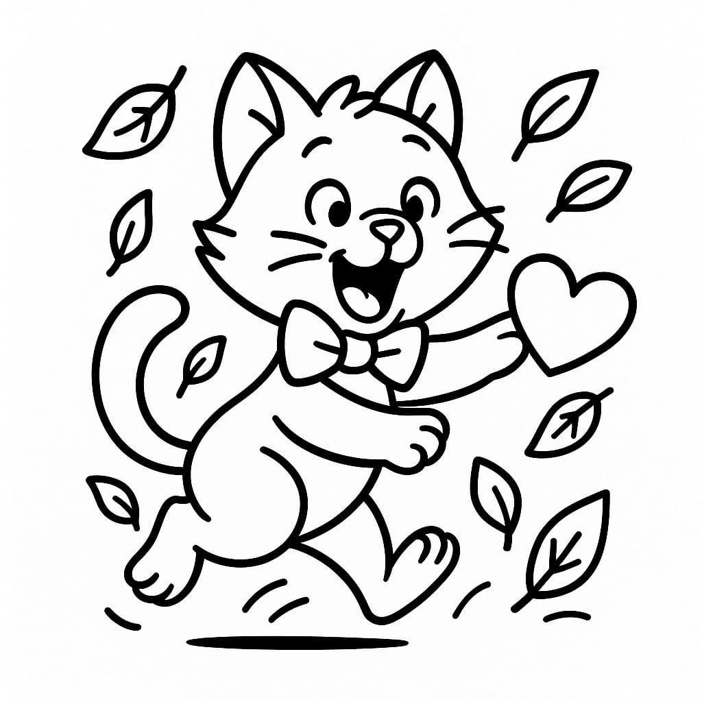 Valentines Day Coloring Page - Free Printable